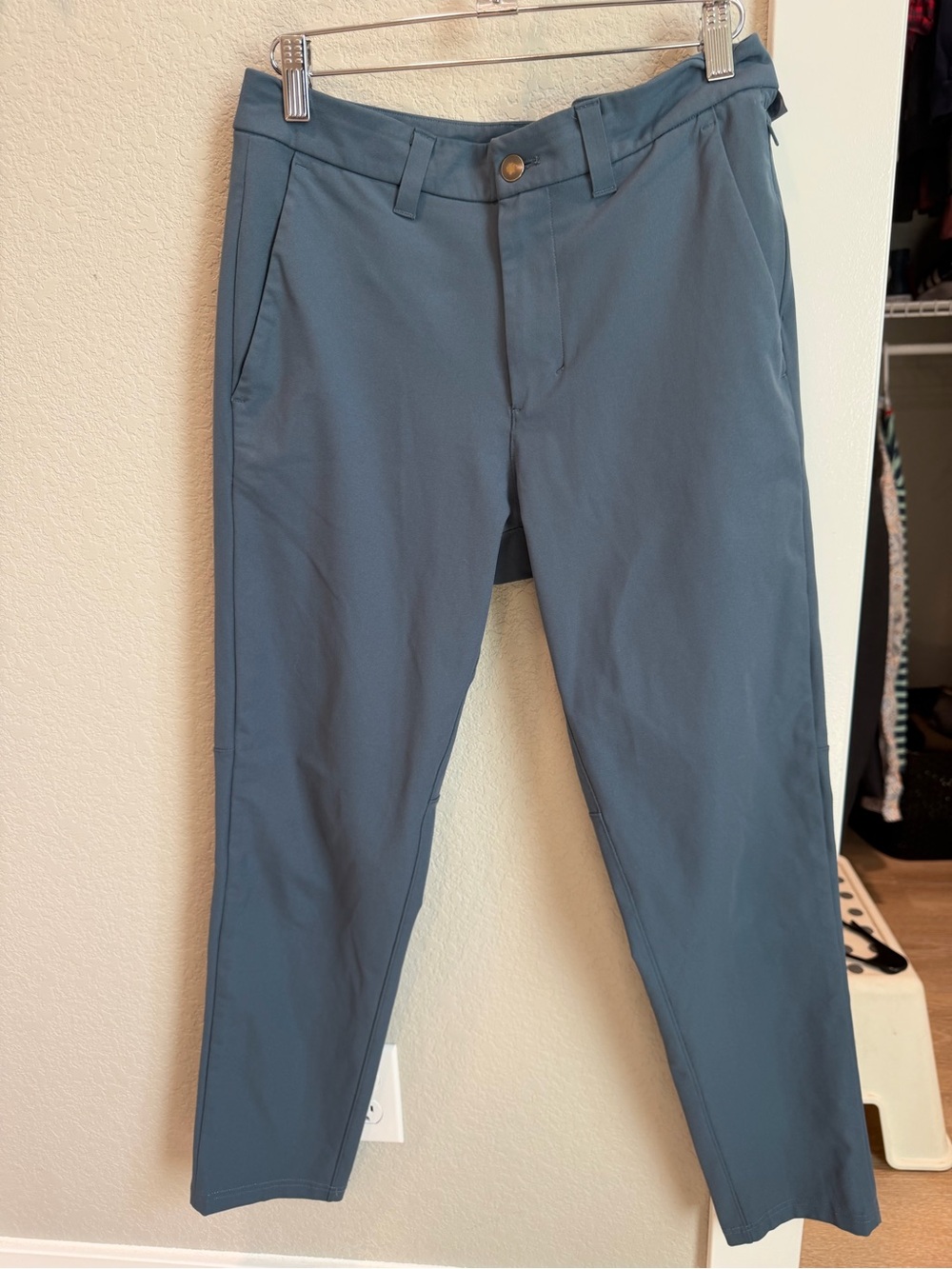 lululemon athletica Slate Blue Slim Chinos